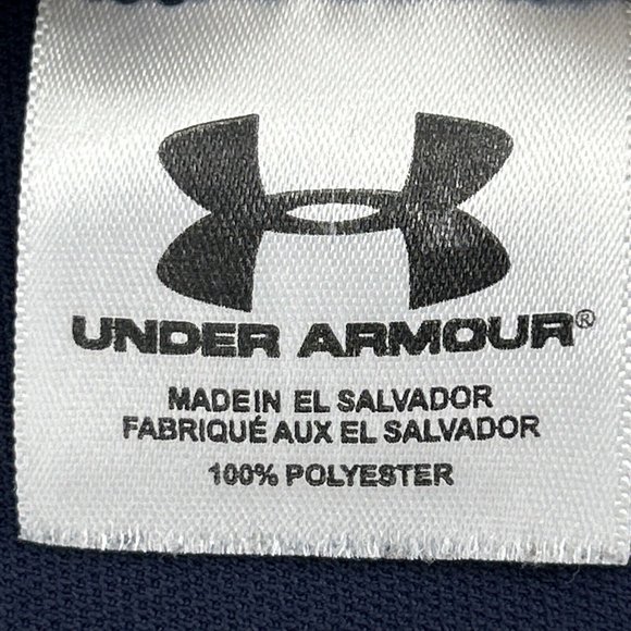 Men's Under Armour HeatGear Short Sleeve Polo Shirt Blue L‎ Pitt Panthers - Picture 4 of 9